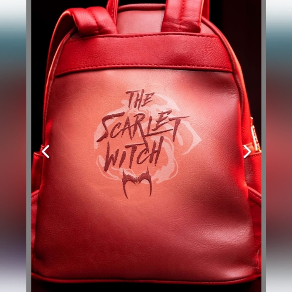 🔮 Loungefly Funko Pop Marvel Scarlet Witch Doctor Strange Mini Backpack - Picture 4 of 6